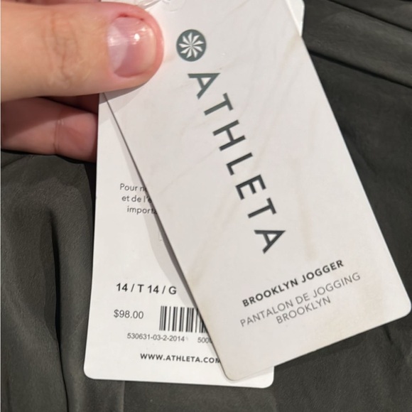 Athleta Brooklyn Jogger // Mountain Olive - Picture 9 of 10